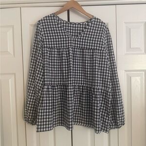 Gingham Top